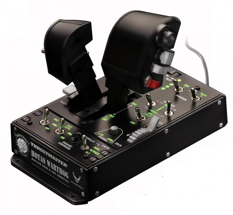 Thrustmaster HOTAS Warthog Dual Throttles Schwarz USB Flugsimulation PC
