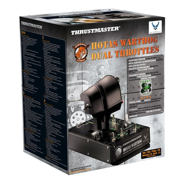 Thrustmaster HOTAS Warthog Dual Throttles Nero USB Simulazione di volo PC