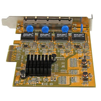StarTech.com 4 Port PCIe Gigabit Netzwerkkarte
