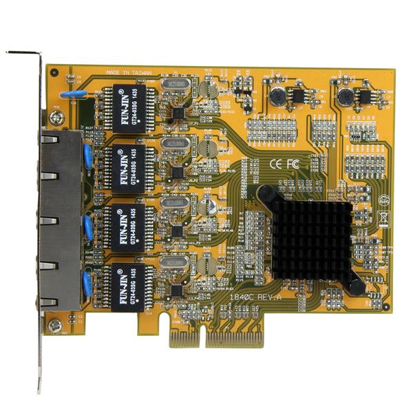 StarTech.com 4 Port PCIe Gigabit Netzwerkkarte