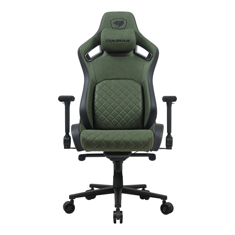 COUGAR DEFENSOR S ARMY GREEN F Universal-Gamingstuhl Gepolsterter Sitz Grün