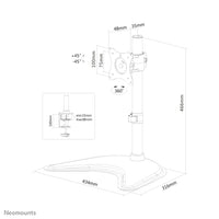 Neomounts NM-D335BLACK Monitor-Ständer 10-30"