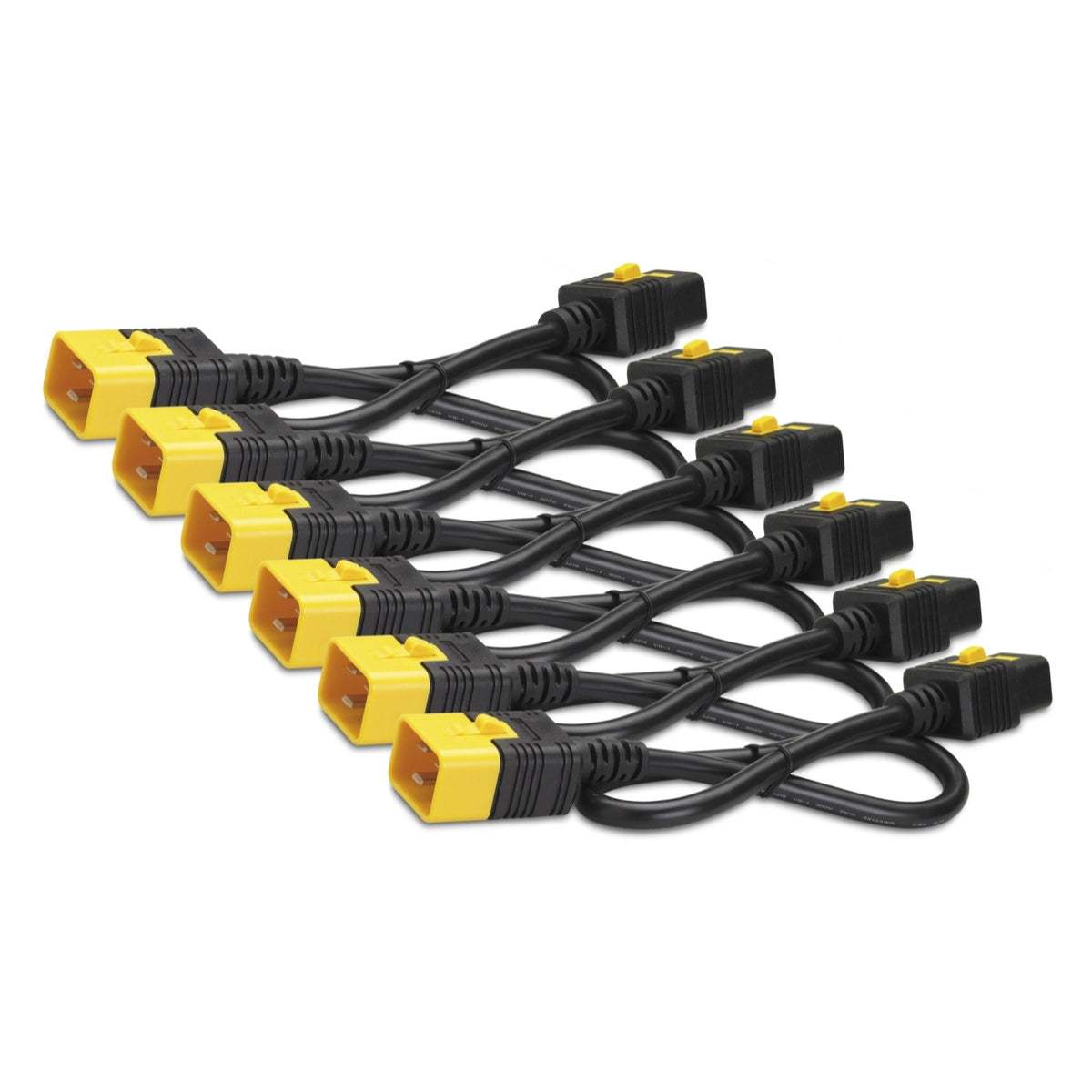 APC Netzkabel-Kit (6 EA), Verriegelung, C19 bis C20, 1,2 m, rot