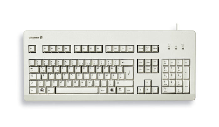 CHERRY G80-3000 Tastatur Universal USB QWERTY US Englisch Grau