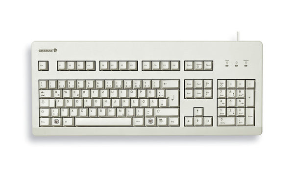 CHERRY G80-3000 Tastatur Universal USB QWERTY US Englisch Grau