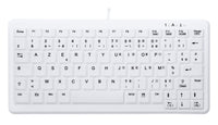 Contour Design Active Key AK-C4110 Tastatur Medizinisch USB AZERTY Französisch Weiß