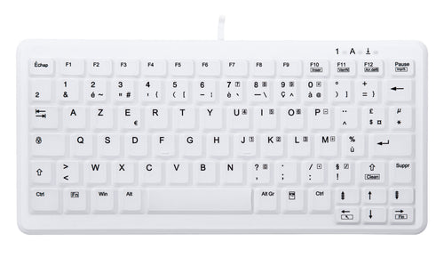 Contour Design Active Key AK-C4110 Tastatur Medizinisch USB AZERTY Französisch Weiß