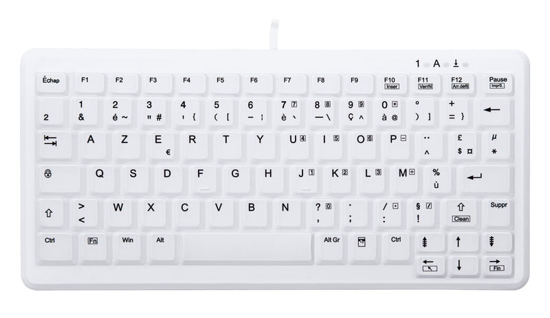 Contour Design Active Key AK-C4110 Tastatur Medizinisch USB AZERTY Französisch Weiß