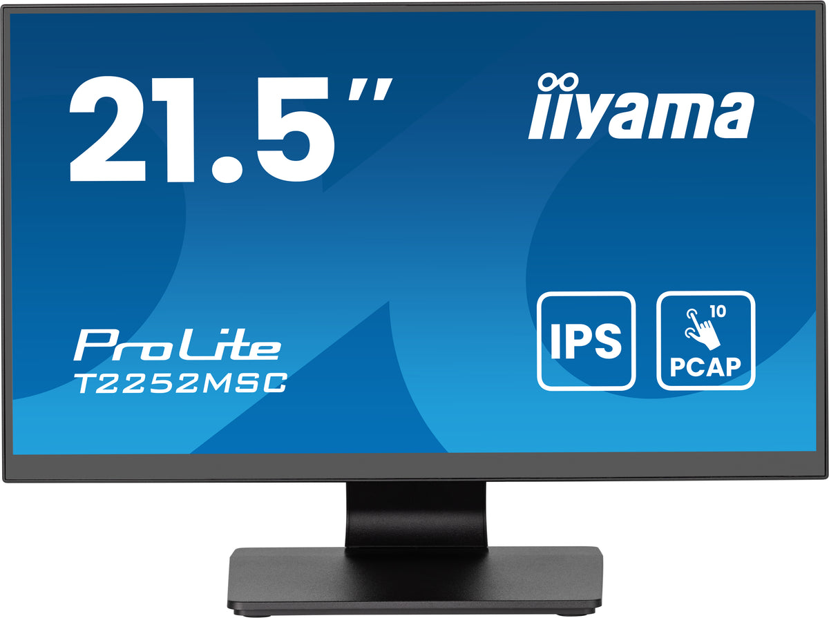 iiyama ProLite T2252MSC-B2AG Computerbildschirm 54,6 cm (21.5") 1920 x 1080 Pixel Full HD LCD Touchscreen Schwarz