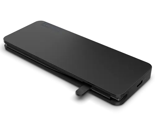 Lenovo 4X11N40212 laptop-dockingstation & portreplikator Kabelgebunden USB 3.2 Gen 1 (3.1 Gen 1) Type-C Schwarz
