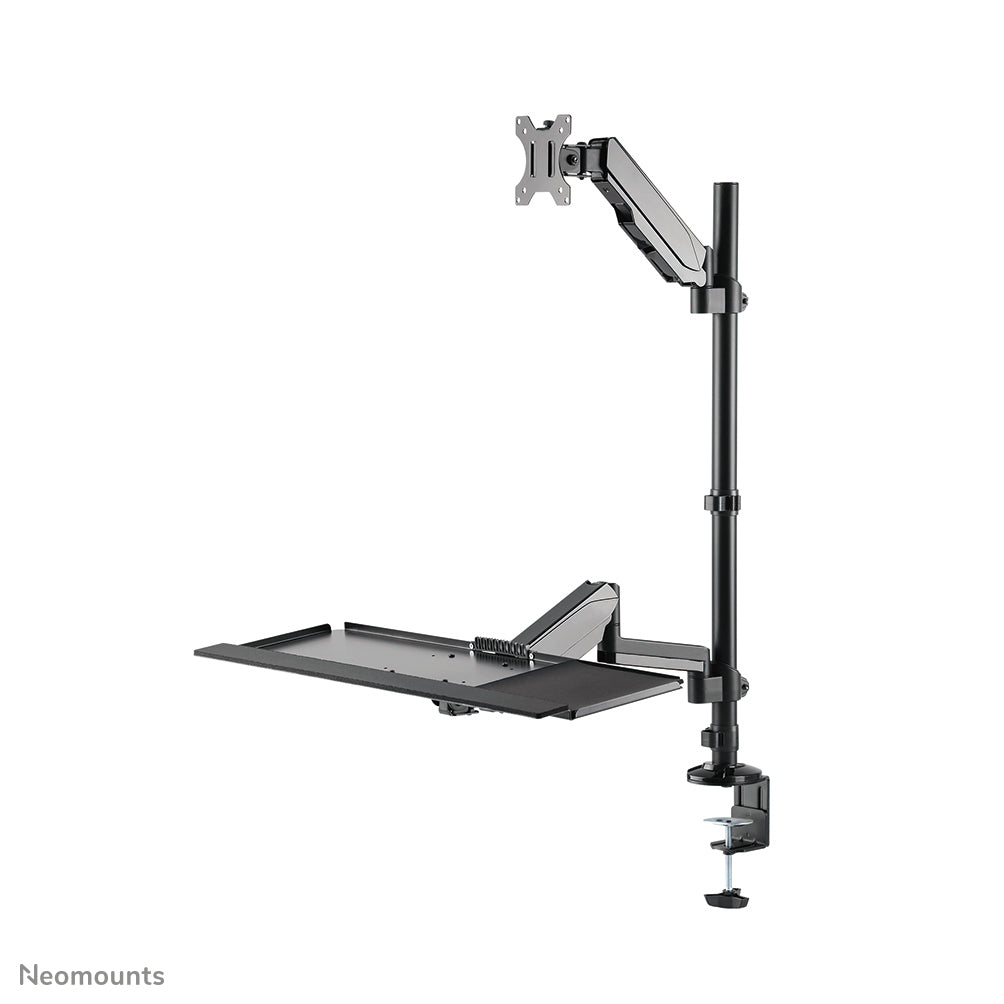 Neomounts DS90-325BL1 Sitz-Steh-Arbeitsplatz Tischmontage 17-32" - Gasfeder