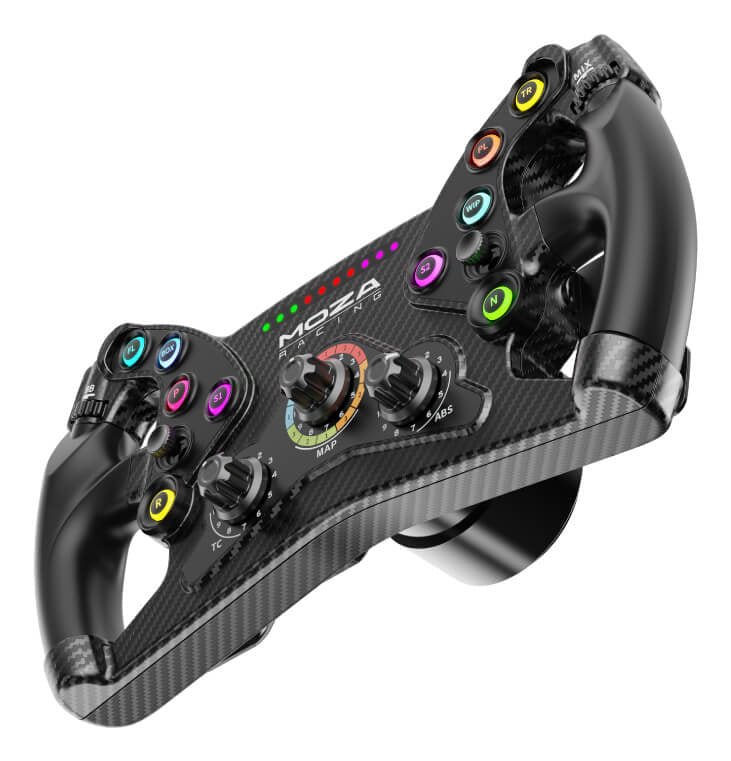 Moza Racing RS047 Gaming-Controller Schwarz Steuerrad PC