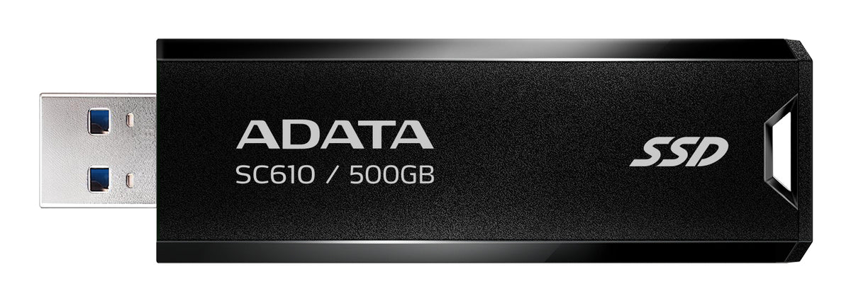 ADATA SC610 500 GB USB Typ-A 3.2 Gen 2 (3.1 Gen 2) Schwarz