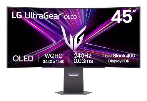 LG 45GX900A-B Computerbildschirm 113 cm (44.5") 3440 x 1440 Pixel Wide Quad HD OLED Schwarz