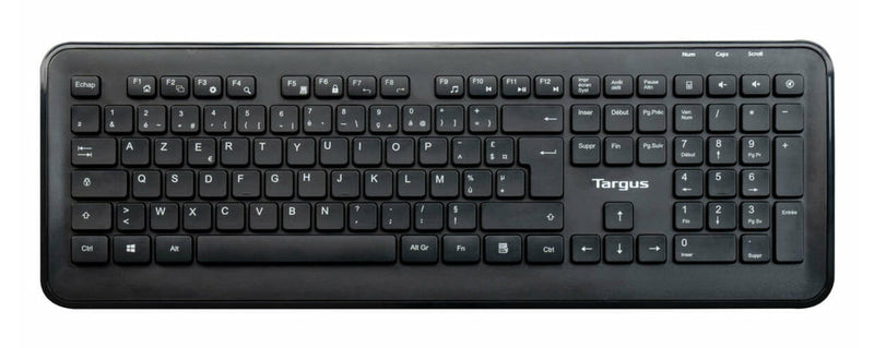 Targus AKM610FR Tastatur Maus enthalten Universal RF Wireless AZERTY Französisch Schwarz