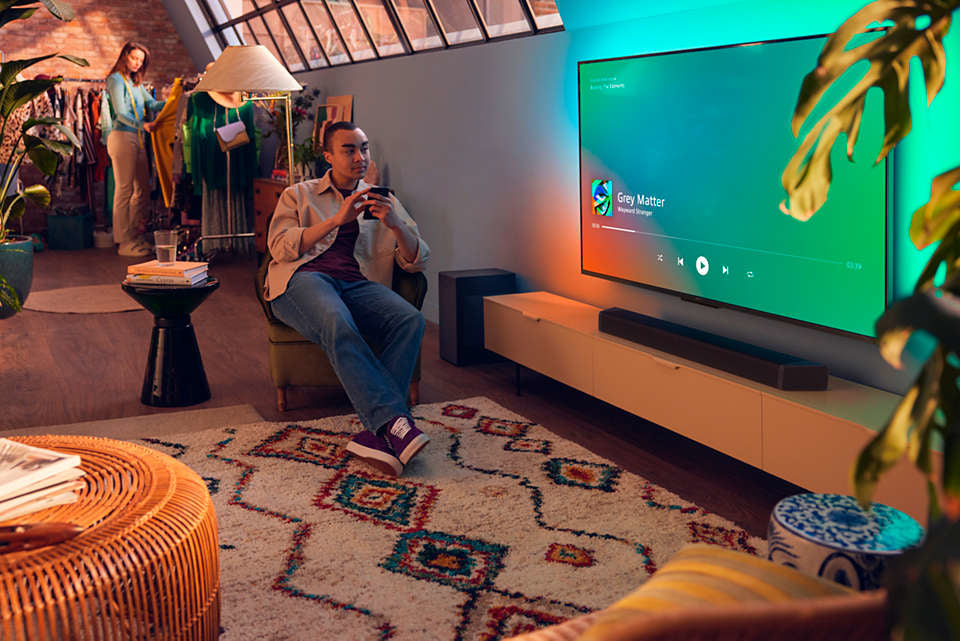 Philips TAB7908/10 Soundbar-Lautsprecher Schwarz 5.1.2 Kanäle 740 W