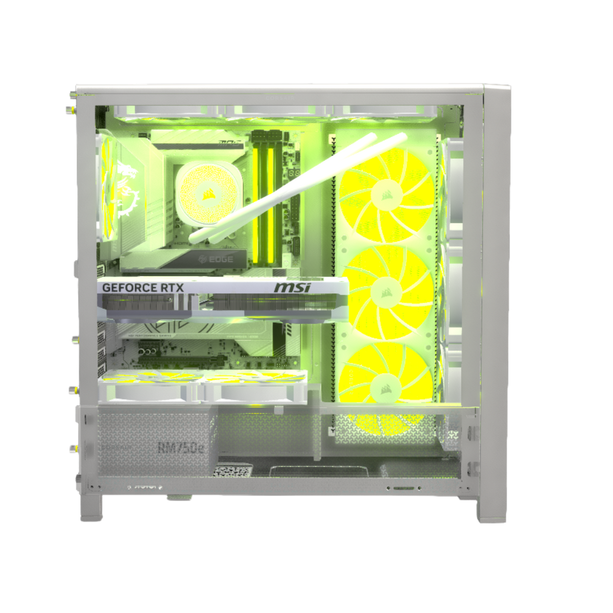 Corsair White Gaming PC | iCUE | RTX 5070 Ti & Intel Ultra 265K