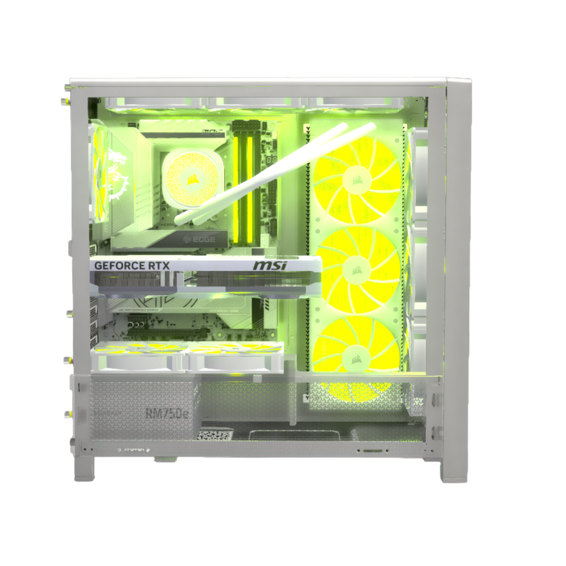 Corsair White Gaming PC | iCUE | RTX 5070 Ti & Intel Ultra 265K