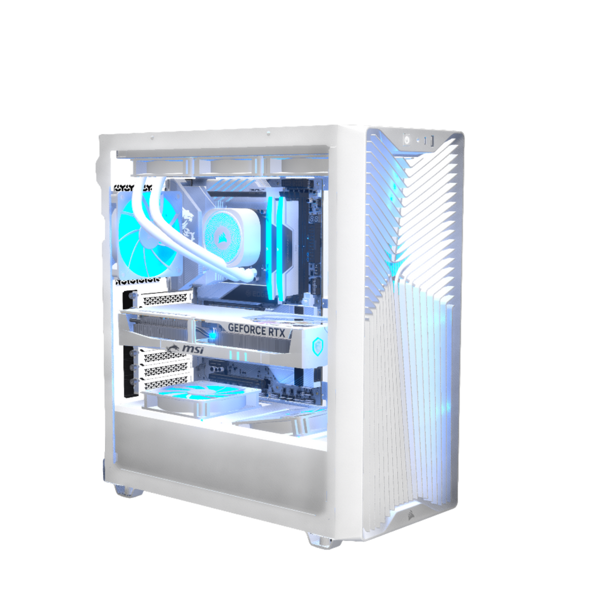 Corsair White Gaming PC | iCUE | RTX 5070 & Intel Ultra 245K