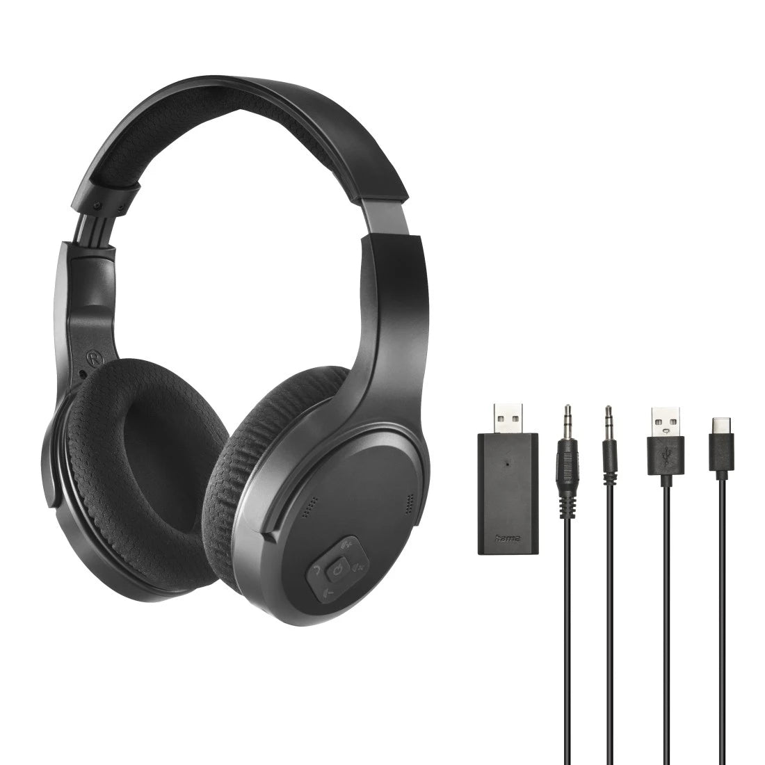 Hama 00221847 Kopfhörer & Headset Verkabelt & Kabellos Kopfband TV Bluetooth Schwarz