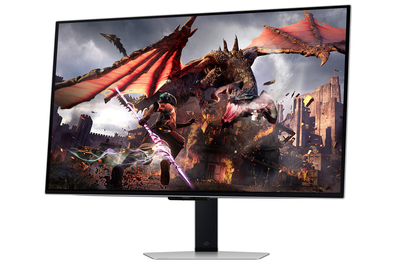 Samsung G80SD Computerbildschirm 81,3 cm (32") 3840 x 2160 Pixel 4K Ultra HD OLED Silber