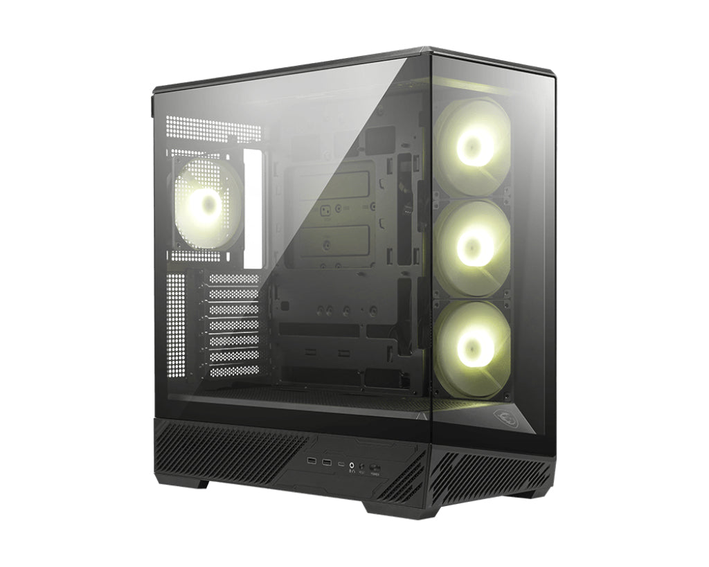 MSI MAG PANO 130R PZ Computer-Gehäuse Midi Tower Schwarz