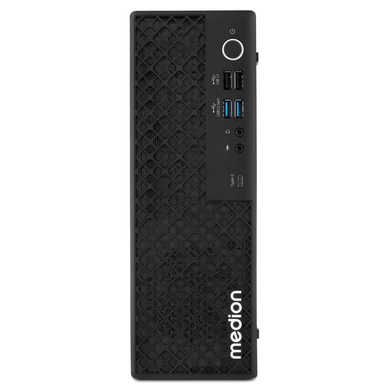 MEDION Picoworx T80 III Intel Core Ultra 7 258V 32 GB LPDDR5x-SDRAM 1 TB SSD Windows 11 Pro Mini PC Mini-PC Schwarz