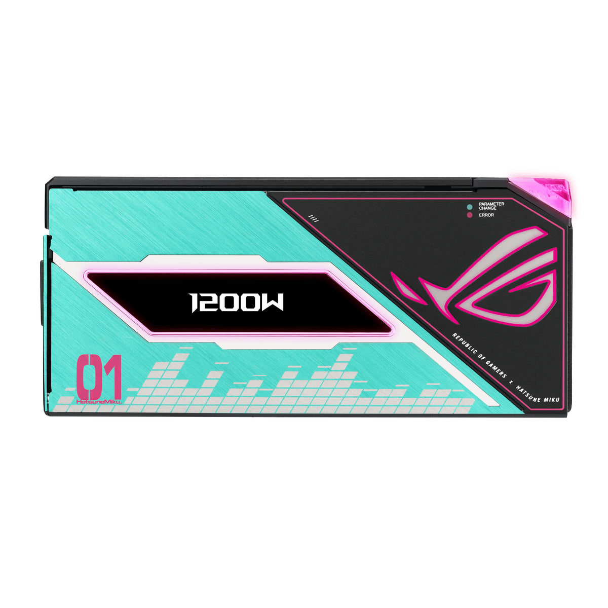 ASUS ROG -THOR-1200P3-MIKU Netzteil 1200 W 20+4 pin ATX ATX Mehrfarbig