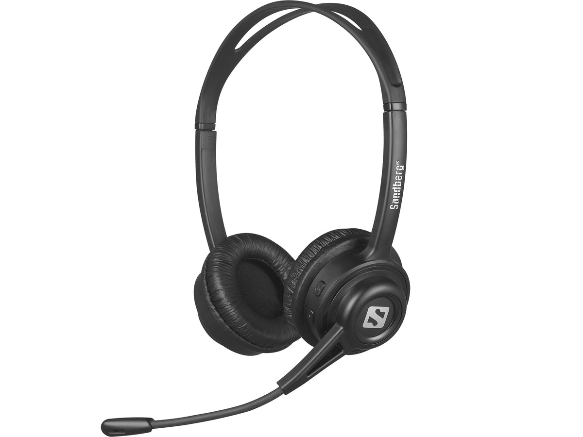 Sandberg 126-43 Kopfhörer & Headset Kabellos Kopfband Musik/Alltag Bluetooth Schwarz