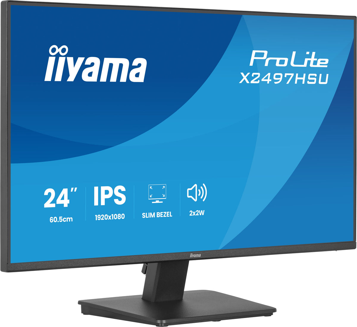 iiyama ProLite X2497HSU-B1 Computerbildschirm 60,5 cm (23.8") 1920 x 1080 Pixel Full HD LED Schwarz