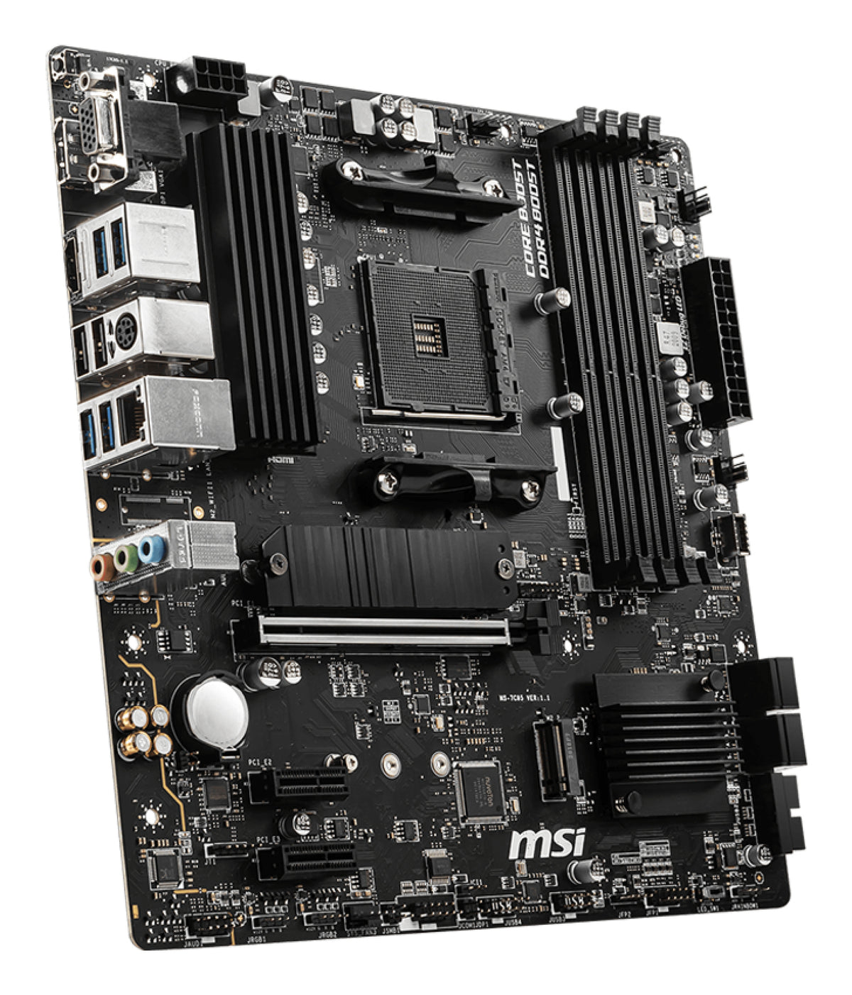 MSI B550M PRO-VDH Motherboard AMD B550 Sockel AM4 micro ATX