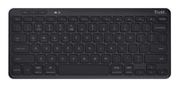 Trust Lyra Tastatur Büro USB + RF Wireless + Bluetooth Deutsch Schwarz