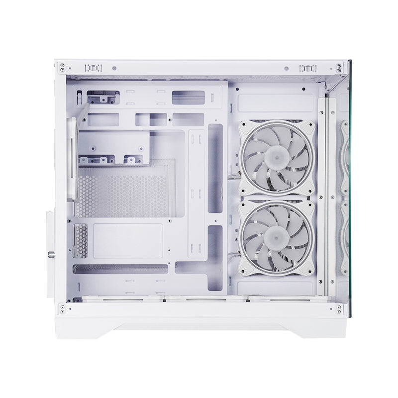 Chieftec Visio White GM-30W-TG-OP white Tempered Glass x 2