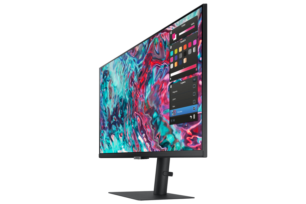 Samsung S80TB Computerbildschirm 68,6 cm (27") 3840 x 2160 Pixel 4K Ultra HD LED Schwarz