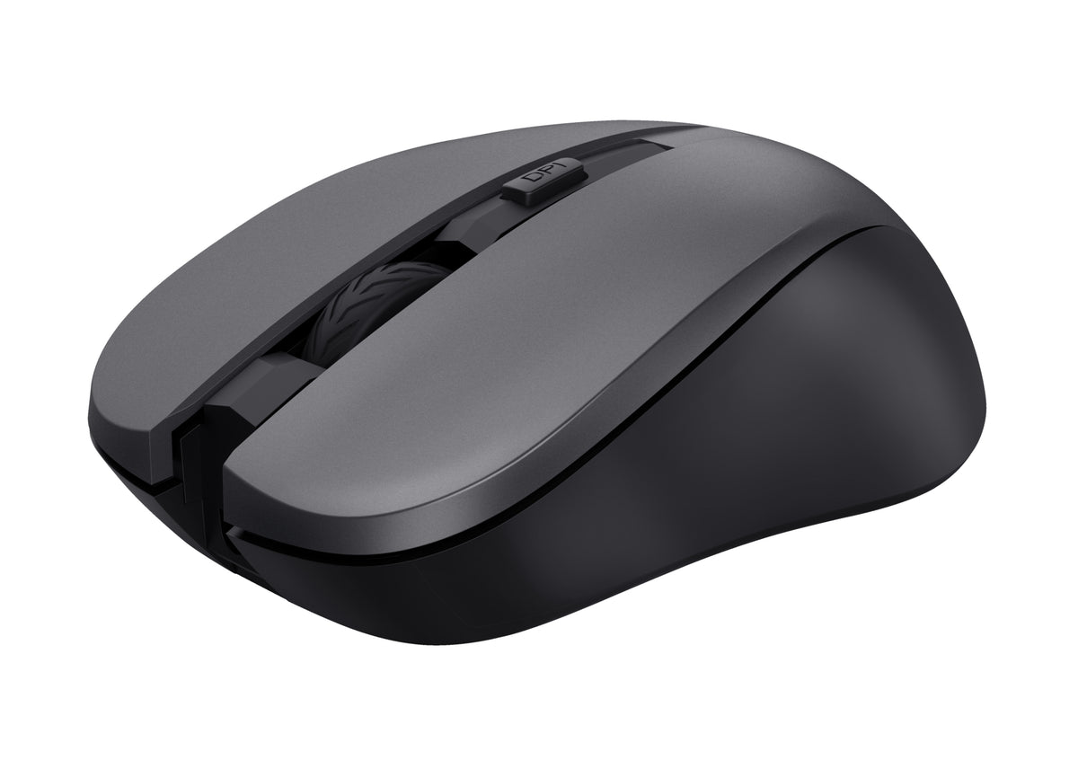 Trust Trezo Tastatur Maus enthalten Büro RF Wireless QWERTZ Schweiz Schwarz