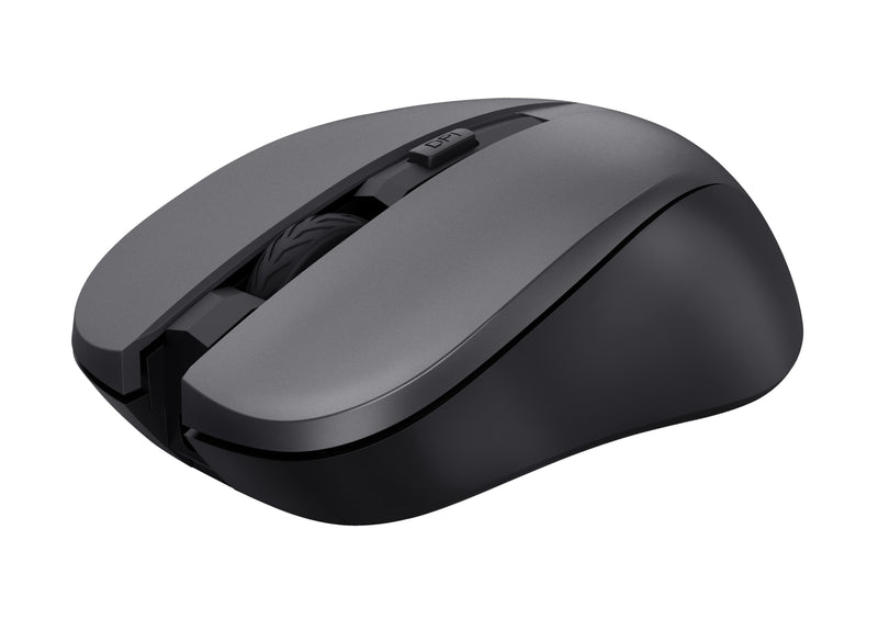 Trust Trezo Tastatur Maus enthalten Büro RF Wireless QWERTZ Schweiz Schwarz