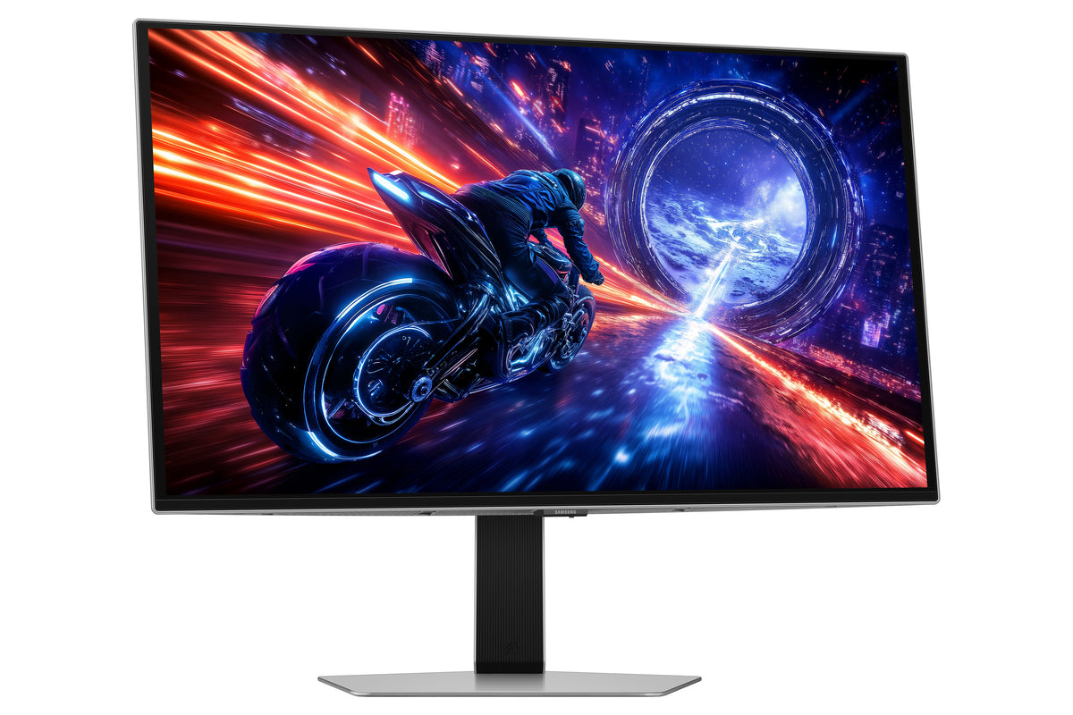 Samsung G60SF Computerbildschirm 68,6 cm (27") 2560 x 1440 Pixel Quad HD OLED Silber
