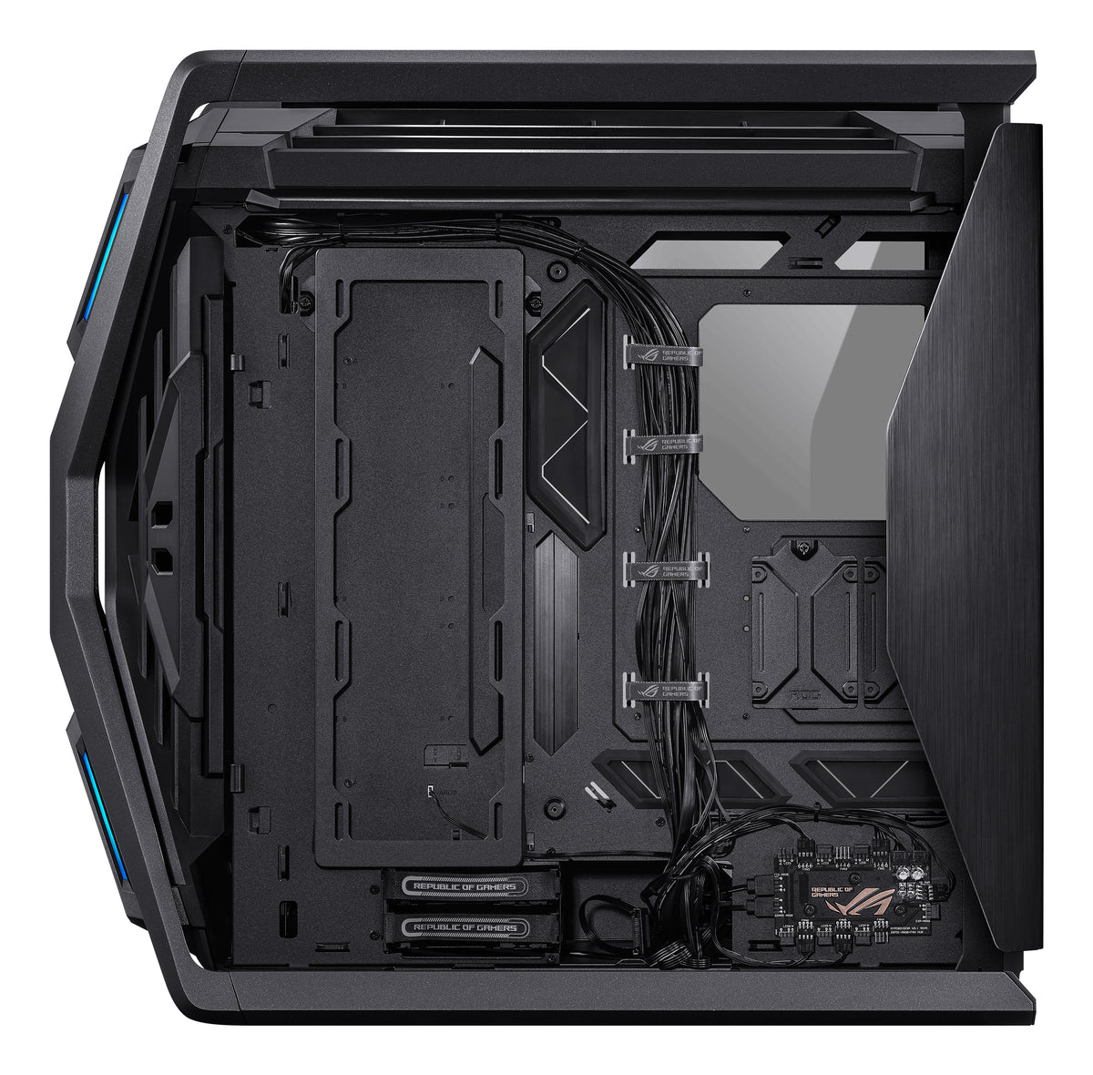 ASUS ROG Hyperion GR701 BTF Edition Tower Schwarz, Transparent