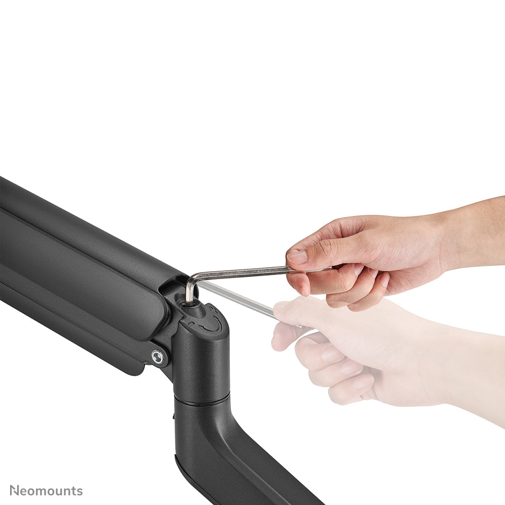 Neomounts DS70PLUS-450BL1 Monitorarm 17-49" - Gasfeder - Topfix - 180°-Stopp