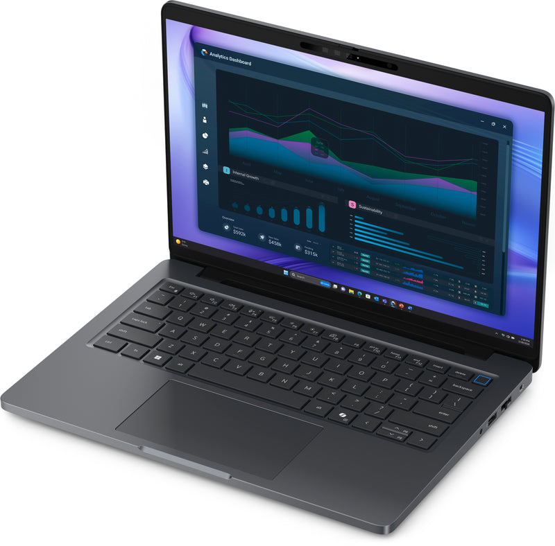 DELL Pro Precision 5 14 PW514261 Copilot+ PC Intel Core Ultra 7 366H Mobiler Arbeitsplatz 35,6 cm (14") WUXGA 32 GB LPDDR5x-SDRAM 1 TB SSD NVIDIA RTX PRO 500 Blackwell Wi-Fi 7 (802.11be) Windows 11 Pro Schweiz Schwarz