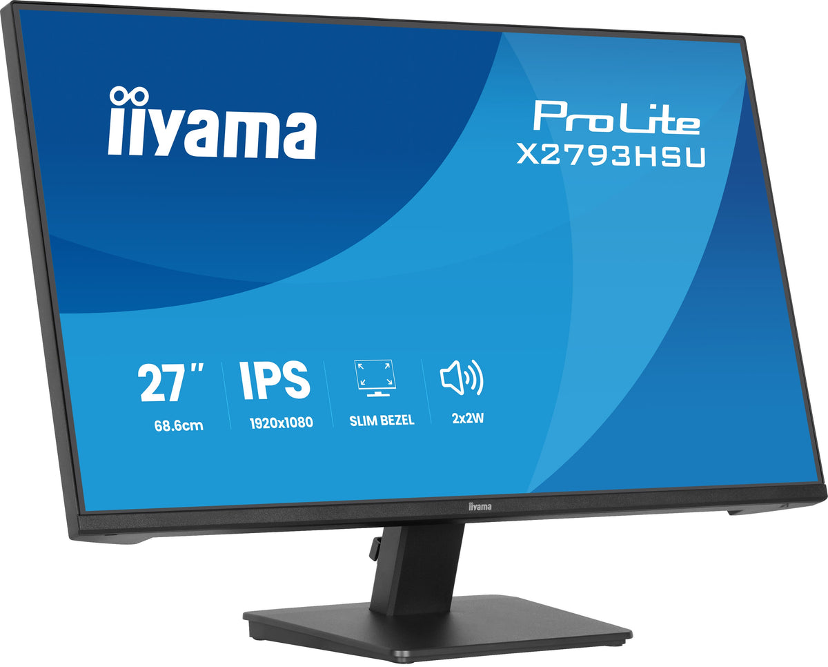 iiyama ProLite X2793HSU-B1 Computerbildschirm 68,6 cm (27") 1920 x 1080 Pixel Full HD LED Schwarz