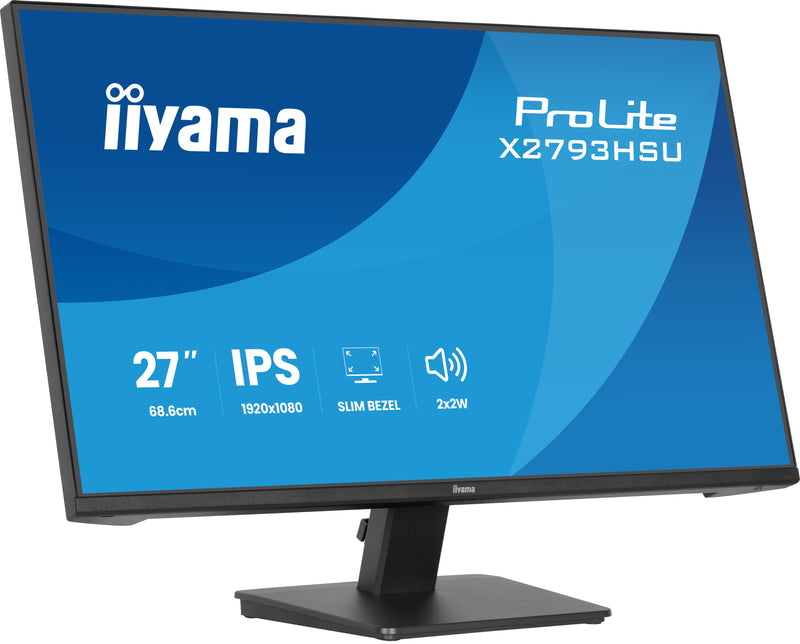 iiyama ProLite X2793HSU-B1 Computerbildschirm 68,6 cm (27") 1920 x 1080 Pixel Full HD LED Schwarz
