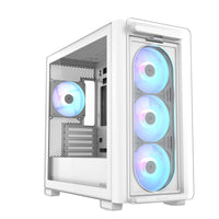 ASUS A23 PLUS TG ARGB WHITE Micro Tower Weiß