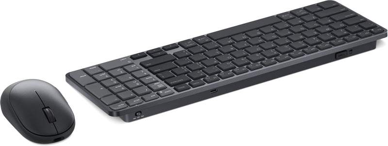 DELL Pro 7 KM746 Tastatur Maus enthalten Universal RF Wireless + Bluetooth QWERTZ Schweiz Graphit