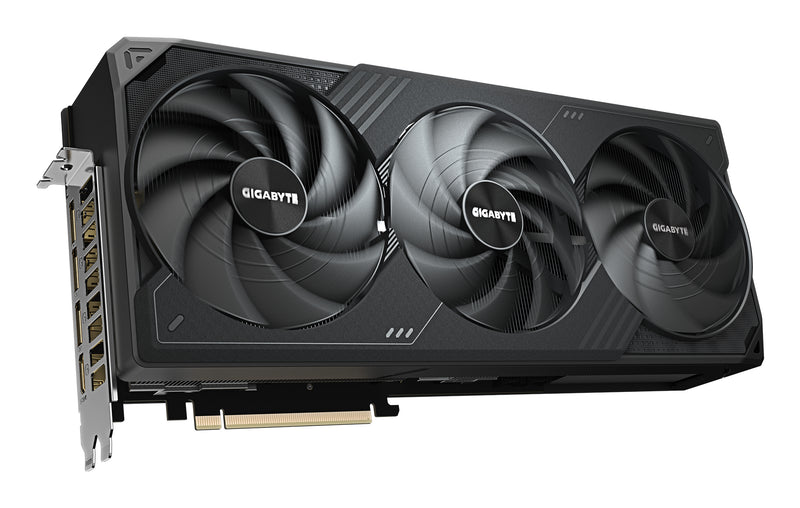 GIGABYTE GeForce RTX 5090 WINDFORCE OC 32G Grafikkarte - 32 GB GDDR7, 512 Bit, PCI-E 5.0, 2467MHz Kernfrequenz, 3 x DP 2.1a, 1 x HDMI 2.1b, NVIDIA DLSS 4, GV-N5090WF3OC-32GD