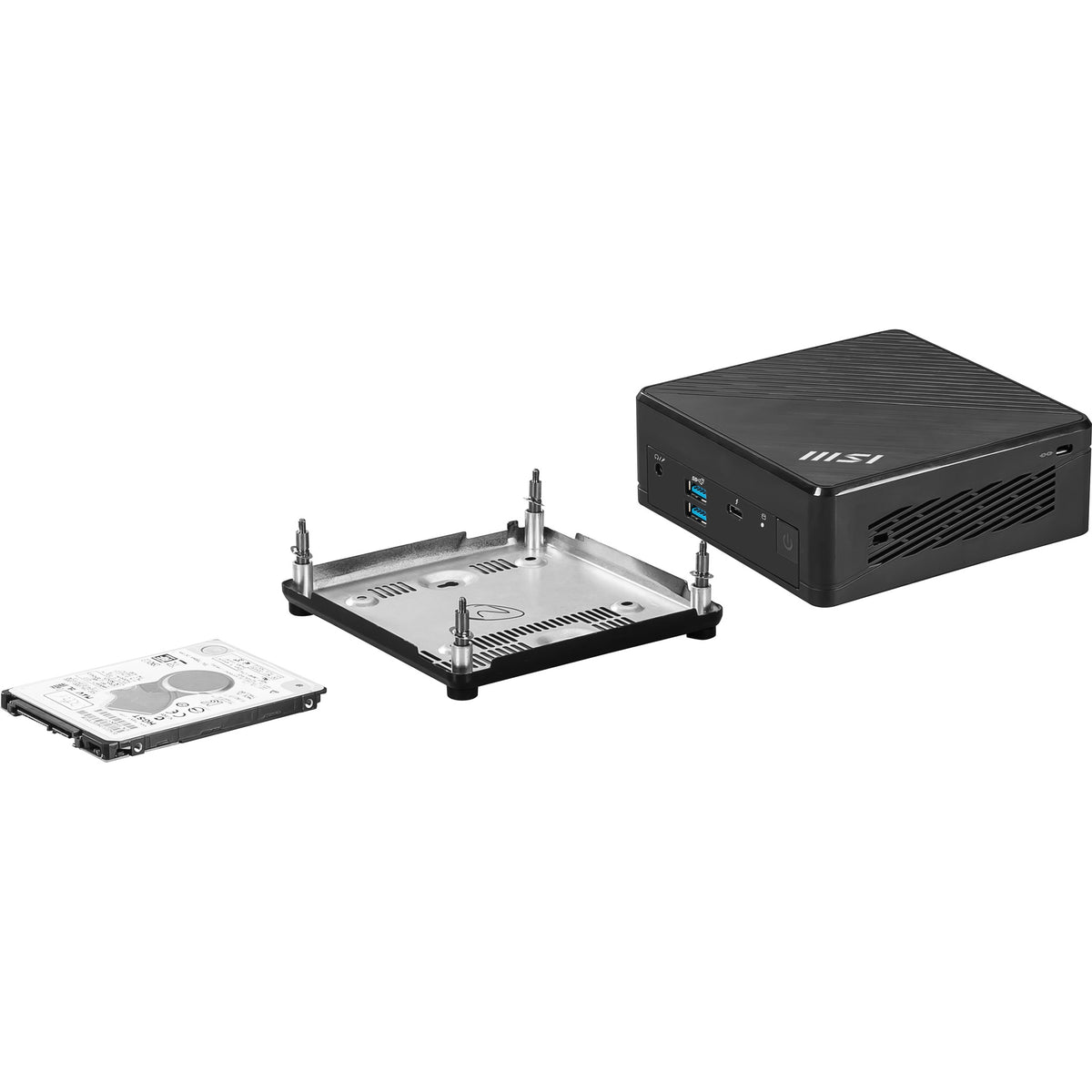 MSI Cubi 5 12M-407BEU 0.66L sized PC Schwarz i3-1215U