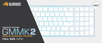 Glorious Gaming GMMK 2 Tastatur USB US Englisch Weiß