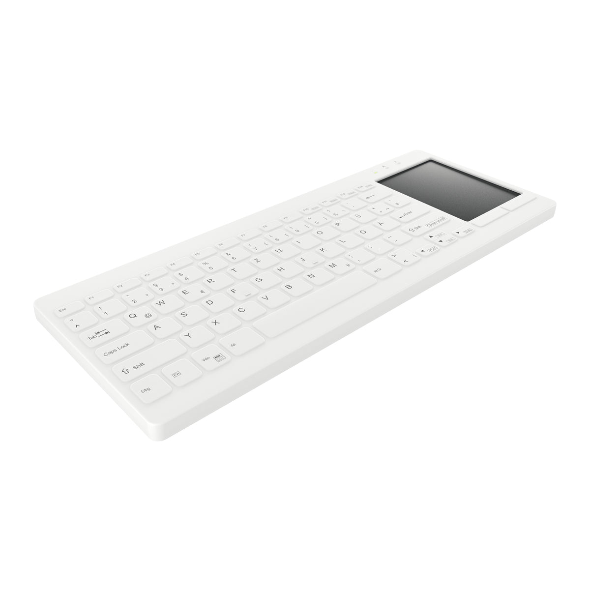 Contour Design Active Key Contour QuickClean Clavier médical IP68 Touchpad Mini Filaire Blanc DE C4412
