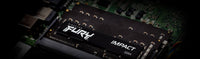 Kingston Technology FURY 16GB 2666MT/s DDR4 CL15 SODIMM 1Gx8 Impact
