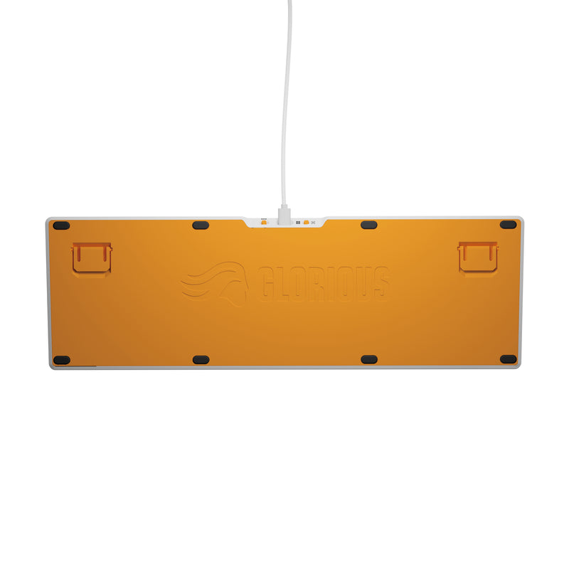 Glorious Gaming GMMK 3 HE 100% Prebuilt Tastatur USB QWERTY US Englisch Weiß